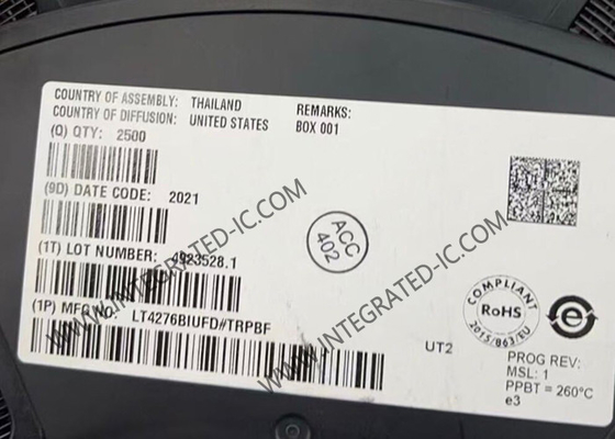 LT4276BIUFD Integrated Circuit Chip PoE PD Προηγούμενος/Αναδρομικός ελεγκτής