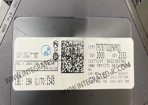 TPS7B7702QPWPRQ1 Ολοκληρωμένο Κύκλωμα Chip Αυτοκινήτου Διπλού Καναλιού Κεραίας LDO με Ανίχνευση Ρεύματος