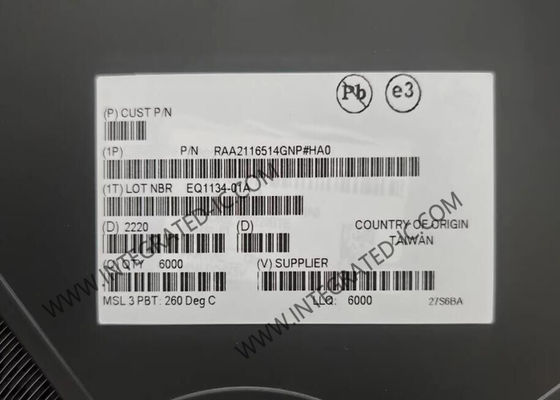 RAA2116514GNP Ολοκληρωμένο Κύκλωμα Chip 42V 5A PWM Σύγχρονος Buck Regulator