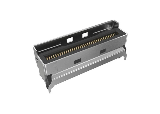 Συνδέτες G97V22232HR Υψηλής ταχύτητας 56Gb/s 0.60mm Pitch Mini Cool Edge IO Connector