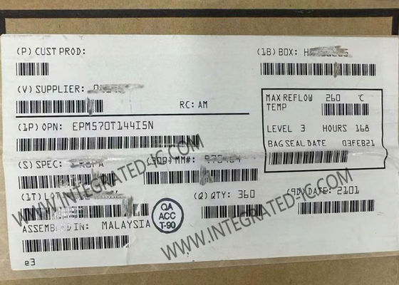 EPM570T144I5N Πεδίο Προγραμματισμό Πύλης Ματρί MAX II Σύνθετες Προγραμματισμένες Λογικές Συσκευές TQFP-144