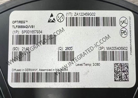 Τσιπ ολοκληρωμένου κυκλώματος TLF35584QVVS1 5V PMIC λειτουργικής ασφάλειας αυτοκινήτων