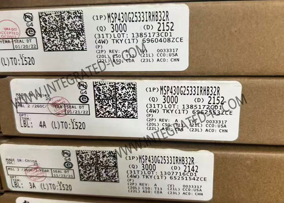 MSP430G2533IRHB32R Μικροελεγκτής MCU 16Bit MCU 16MHz Mixed Signal Microcontrollers