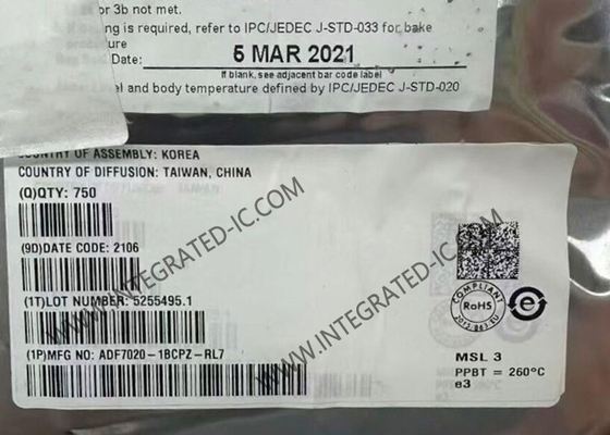 Μονάδα ασύρματης επικοινωνίας ADF7020-1BCPZ 200kbps IC πομποδέκτη FSK/ASK υψηλής απόδοσης