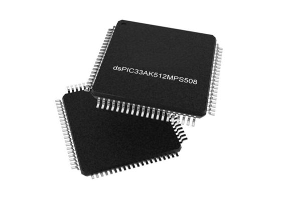 DSPIC33AK512MPS508-I/PT Μικροελεγκτής MCU 200MHz Υψηλής Απόδοσης 32Bit Single Core DSC