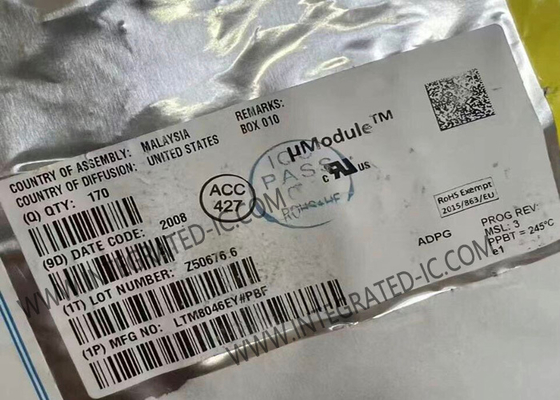 LTM8046EY Ολοκληρωμένο Κύκλωμα Chip 550mA Isolated DC DC μModule Converter BGA51