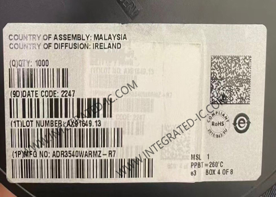 ADR3540WARMZ Integrated Circuit Chip Power Management IC MSOP8 Αναφορές τάσης