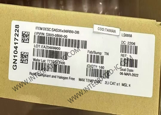 SX03-0B00-00 Τσιπ ολοκληρωμένου κυκλώματος υψηλής απόδοσης 36 θύρας SAS35x36R SAS Expander