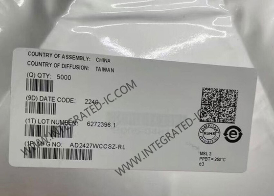 Τσιπ ολοκληρωμένου κυκλώματος AD2427WCCSZ 32 κανάλια Αυτοκινητοβιομηχανικός ηχητικός δέκτης