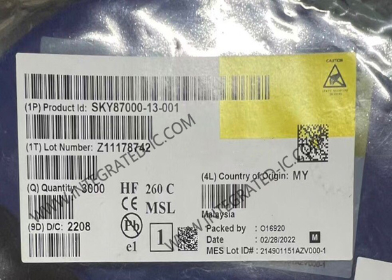 SKY87000-13-001 Ενοποιημένο κύκλωμα chip Step-Down ρυθμιστής με αυτόματη παράκαμψη LDO