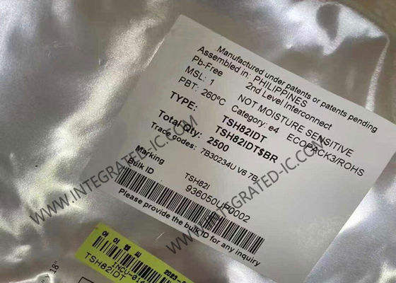 Ολοκληρωμένο Κύκλωμα Chip TSH82IDT Ευρυζωνικοί Ολοκληρωμένοι Ενισχυτές Rail-To-Rail με Λειτουργία Αναμονής