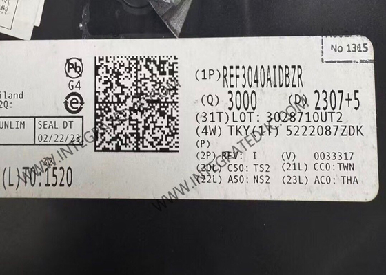 REF3040AIDBZR Ολοκληρωμένο Κύκλωμα Chip Ακρίβειας Χαμηλού Ρεύματος Αναφοράς Τάσης SOT23-3