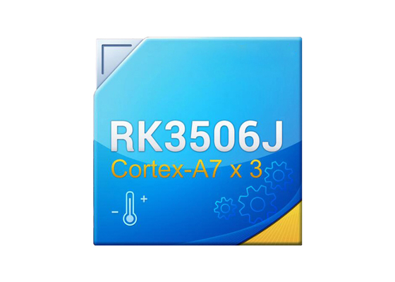 RK3506J AI επεξεργαστής Chip AIoT επεξεργαστές Triple Core Cortex A7 επεξεργαστής