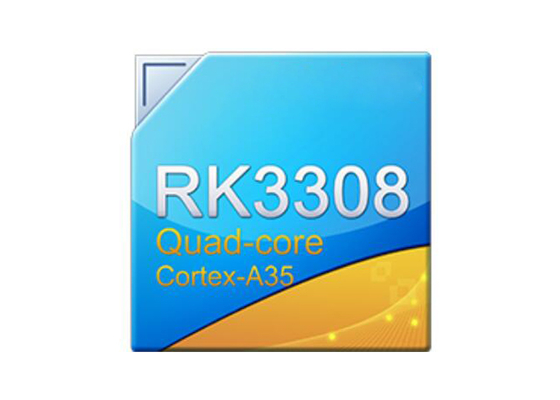RK3308J AI επεξεργαστής Chip υψηλής απόδοσης Quad Core 64Bit AIoT επεξεργαστής