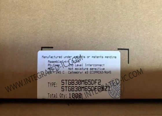 STGB30M65DF2 Integrated Circuit Chip 650V 30A Τραντς Γκέιτ Φιλντ Σταπ IGBT Τρανζίστορες