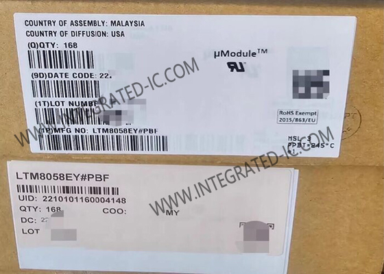 LTM8058EY Τσιπ ολοκληρωμένου κυκλώματος Απομονωμένη μΜονούλη DC DC μετατροπέας BGA38 Απομονωμένη μονάδα