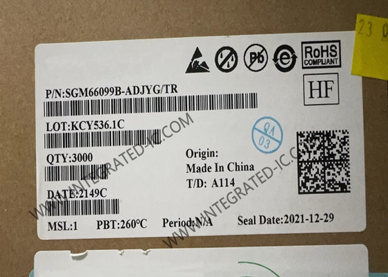 SGM66099B-ADJYG Συγχρονισμένοι ρυθμιστές ρυθμιστών Step-Up με μετατροπέα ενσωματωμένου κυκλώματος