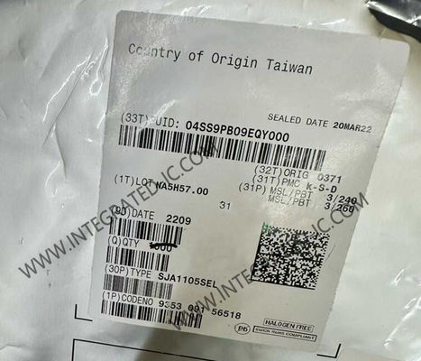 SJA1105SELY Ethernet IC 3.6V 5-Θυρικός Διακόπτης Ethernet Αυτοκινήτου IC