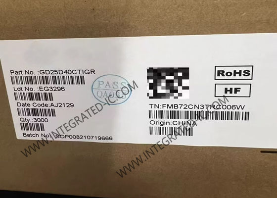 GD25D40CTIGR Μνήμη IC Chip 4Mbit SPI NOR Flash Memory SOP-8 Σειριακή μνήμη flash