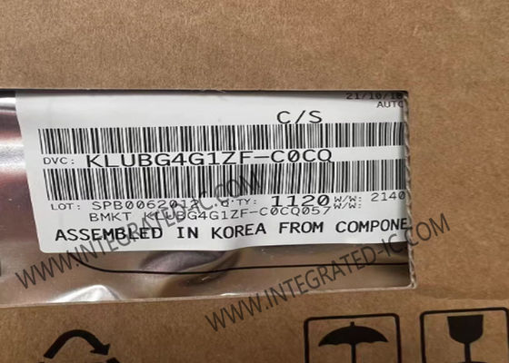 Η μνήμη IC Chip KLUBG4G1ZF-C0CQ 512GB UFS 2.1 Παγκόσμια μνήμη flash