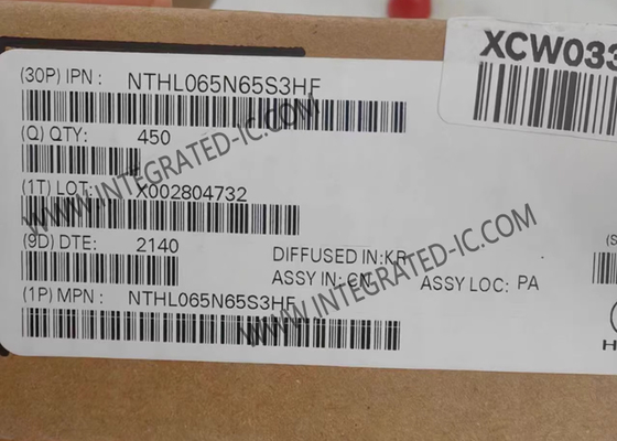 Συμπληρωμένο κύκλωμα chip NTHL065N65S3HF 650V 46A N Channel MOSFET τρανζίστορες