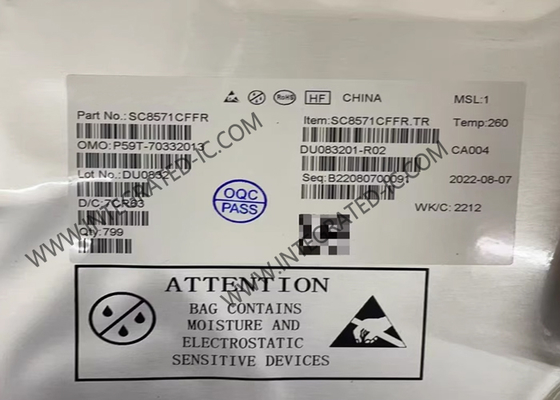 SC8571CFFR Ολοκληρωμένο Κύκλωμα Chip 2-Cell 8A Switched Capacitor Direct Charger