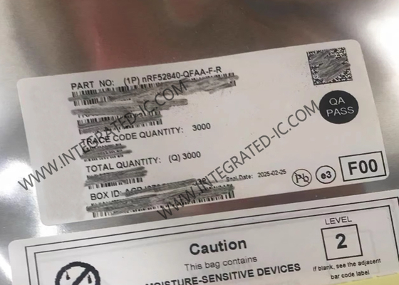 NRF52840-QFAA-F-R BT IC BT 5.3 SoC IEEE 802.15.4-2006 2.4 GHz Πομποδέκτης
