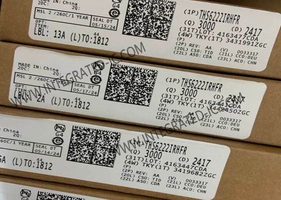 THS6222IRHFR Ολοκληρωμένο Κύκλωμα Chip Διαφορικός Ενισχυτής Γραμμής VQFN24