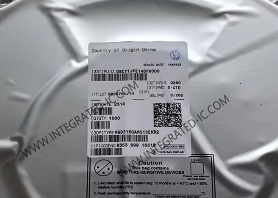 MGD3160AM515EKR2 Ολοκληρωμένο Κύκλωμα Chip 15A Προηγμένος Οδηγός Πύλης Για SiC MOSFETs