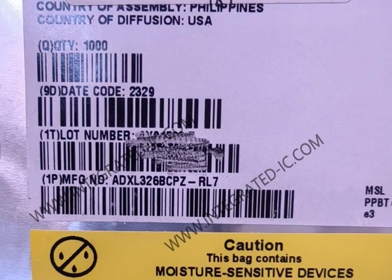 Αισθητήρας IC ADXL326BCPZ Χαμηλής Ισχύος 3-Αξόνων Επιταχυνσιόμετρο 16 g