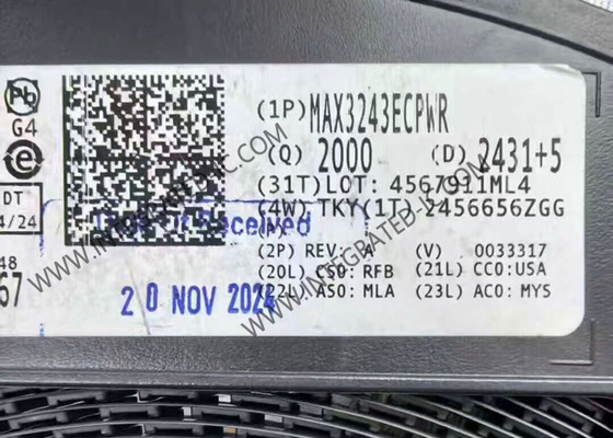 MAX3243ECPWR Integrated Circuit Chip RS-232 Οδηγός γραμμής TSSOP28 RS-232 Αποδέκτης γραμμής