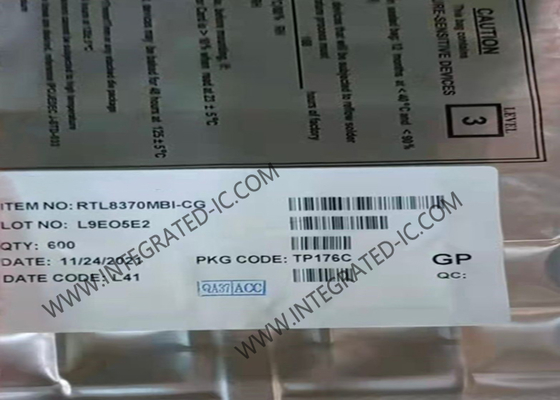 RTL8370MBI Ethernet IC Υψηλής απόδοσης ενιαίου τσιπ Gigabit Ethernet Switch IC