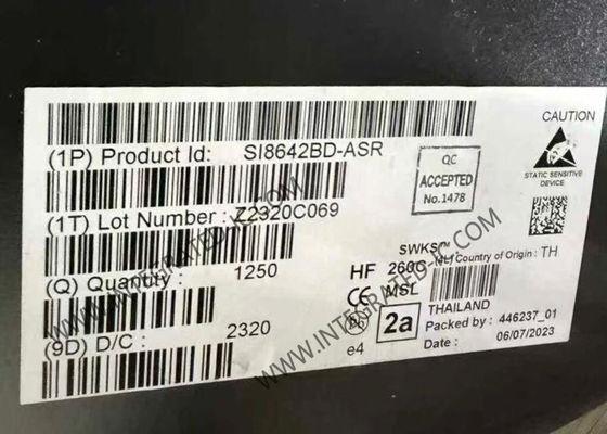 SI8642BD-ASR Integrated Circuit Chip Low-Power Quad-Channel 150Mbps Ψηφιακοί απομονωτές