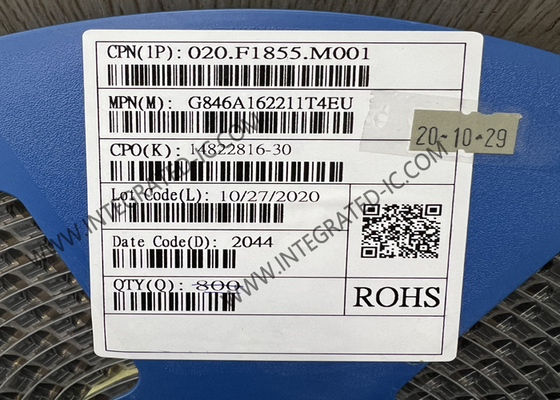 G846A162211T4EU Συνδέσεις AgilLink 1.0mm Wire To Board Connector 16POS