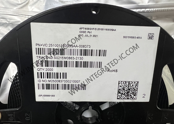 APT1608QWF/D Ολοκληρωμένο Κύκλωμα Chip Λευκά LED 1.6X0.8MM SMD Chip LED Λάμπα