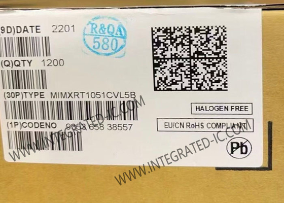 Μικροελεγκτής MIMXRT1051CVL5B MCU 528MHz Μονοπύρηνος Μικροελεγκτής Chip