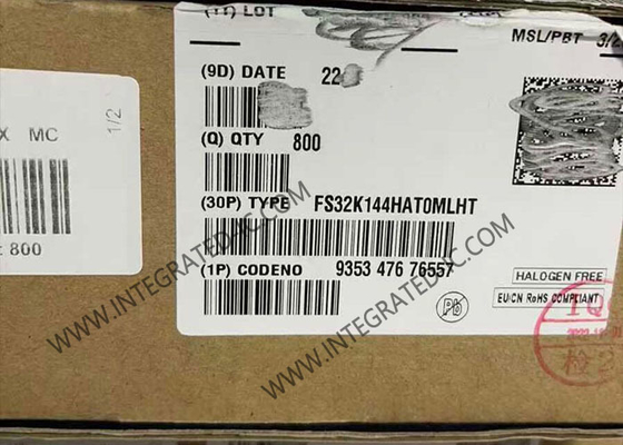 FS32K144HAT0MLHT Μικροελεγκτής MCU Μονό πυρήνα S32K Μικροελεγκτής IC 80MHz