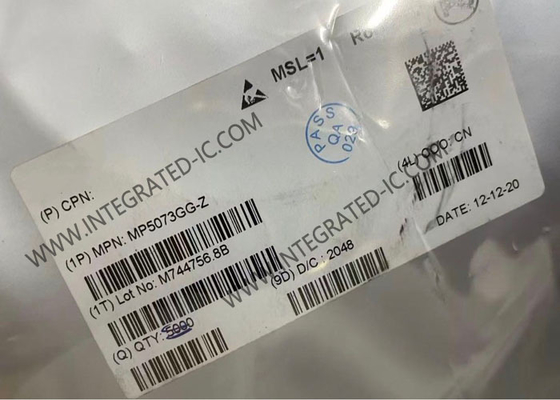 MP5073GG Ολοκληρωμένο Κύκλωμα Chip 2A 5.5V Διακόπτης Φορτίου QFN12 IC Διακόπτη Ισχύος