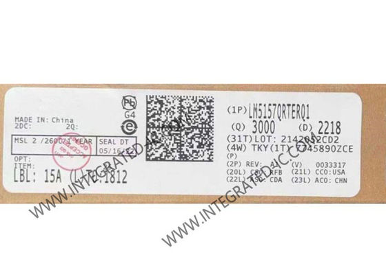 Συμπληρωματικό κύκλωμα LM5157QRTERQ1 2.2MHz Wide VIN 50V DC DC μετατροπέας WQFN16