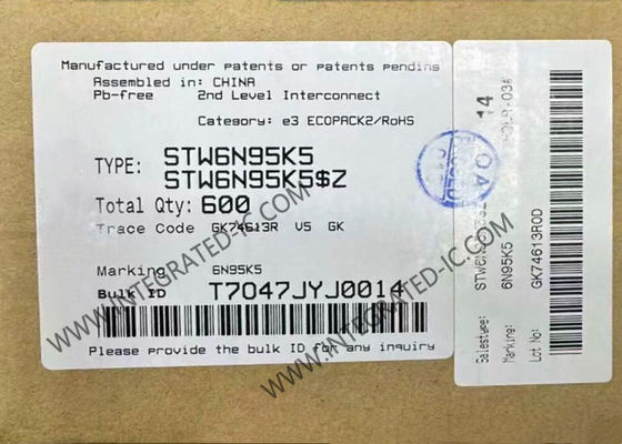 STW6N95K5 Ολοκληρωμένο Κύκλωμα Chip 950V MDmesh K5 Series N-Channel MOSFET Τρανζίστορ