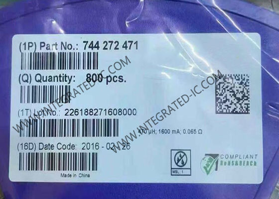 744272471 Τσιπ ολοκληρωμένου κυκλώματος Common Mode Line Filter 470μH