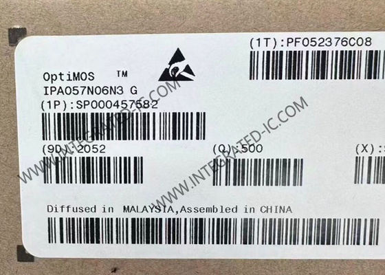 IPA057N06N3G Τροχιά ολοκληρωμένου κυκλώματος MOSFET Τρανζίστορα 60V OptiMOS 3 Τρανζίστορες ισχύος