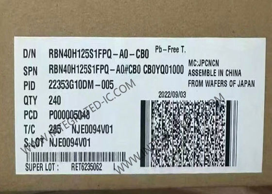 RBN40H125S1FPQ-A0 Ολοκληρωμένο Κύκλωμα Chip IGBT Trench Transistor 1250V Through Hole