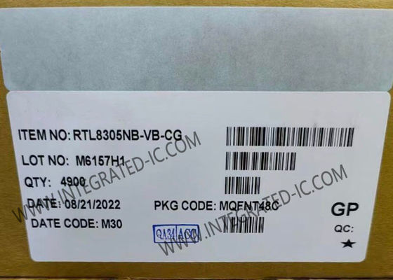 RTL8305NB-VB-CG Ethernet IC Μονοτσίπ 5-Θυρών 10/100M Ethernet Switch Controller