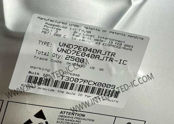 VND7E040AJTR Ολοκληρωμένο Κύκλωμα Chip Διπλού Καναλιού High-Side Driver Με Αναλογική Ανάδραση Αισθητήρα Ρεύματος