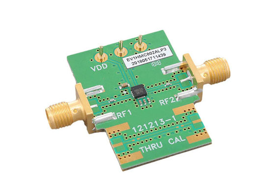 EV1HMC802ALP3 Ενσωματωμένες λύσεις 0Hz έως 10GHz Δελτίο αξιολόγησης αποσβεστήρα