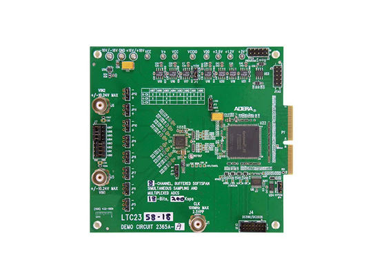 DC2365A-A Embedded Solutions SoftSpan™ 18 Bit 200k Δείγματα ανά Δευτερόλεπτο ADC Πίνακας Αξιολόγησης