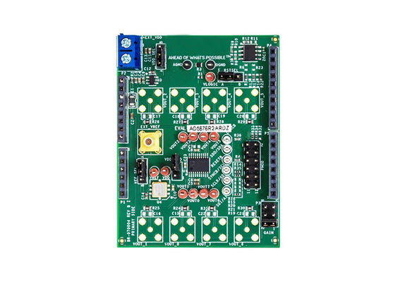 EVAL-AD5676R2ARDZ Embedded Solutions Πλακέτα Επέκτασης Αξιολόγησης Πλατφόρμας Αποθήκευσης Δεδομένων Octal DAC