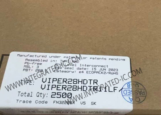 Ολοκληρωμένο Κύκλωμα VIPER28HDTR, Μετατροπέας Υψηλής Τάσης με Έξοδο 800V, Ισχύς 20W και Συχνότητα Μεταγωγής 115kHz