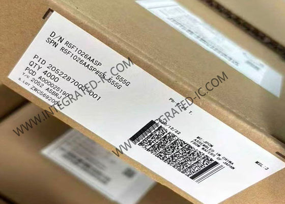 R5F1026AASP 16Bit Μικροελεγκτής MCU με πυρήνα RL78 και ταχύτητα 24MHz για βιομηχανικές εφαρμογές